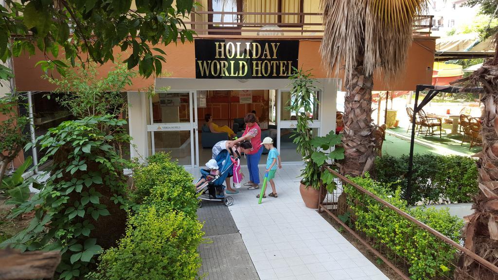 Holiday World Hotel Alanya Exterior foto