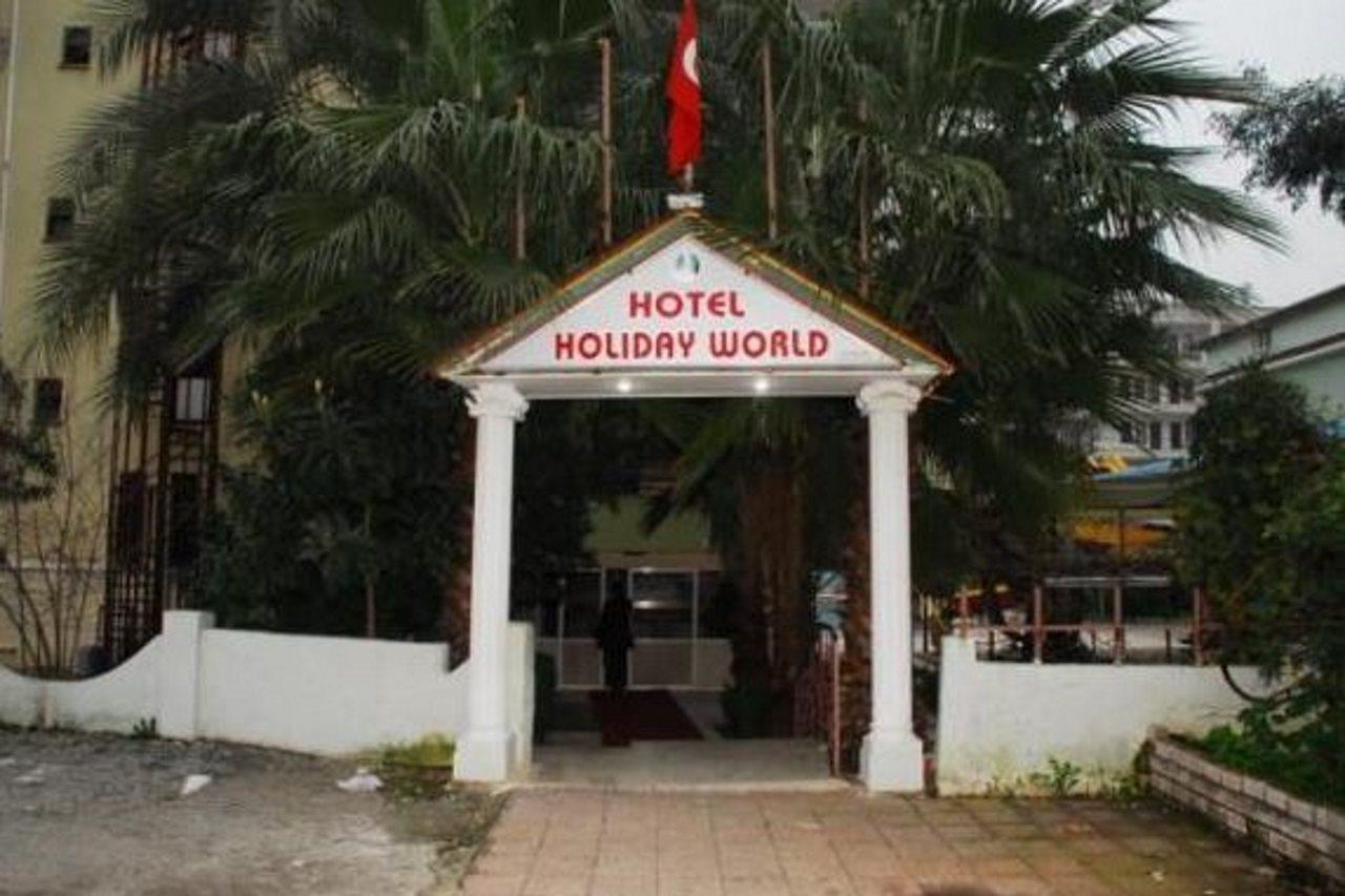 Holiday World Hotel Alanya Exterior foto